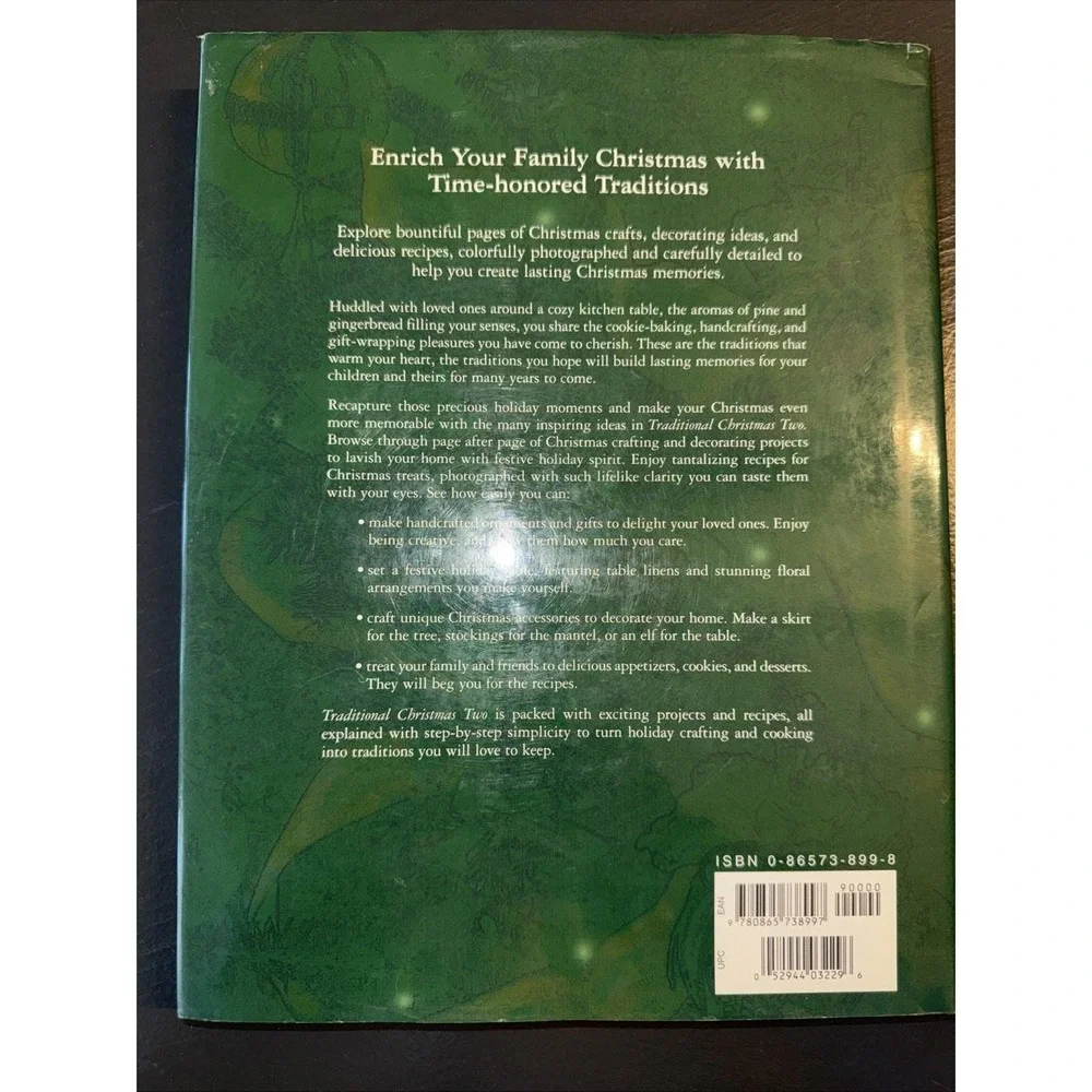 Traditional Christmas Two: Cooking, Crafts & Gifts by Cowles Creative Publishing